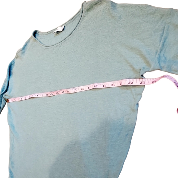 VINCE Cotton Lightweight Oversized Sweater, size XS - Picture 6 of 7